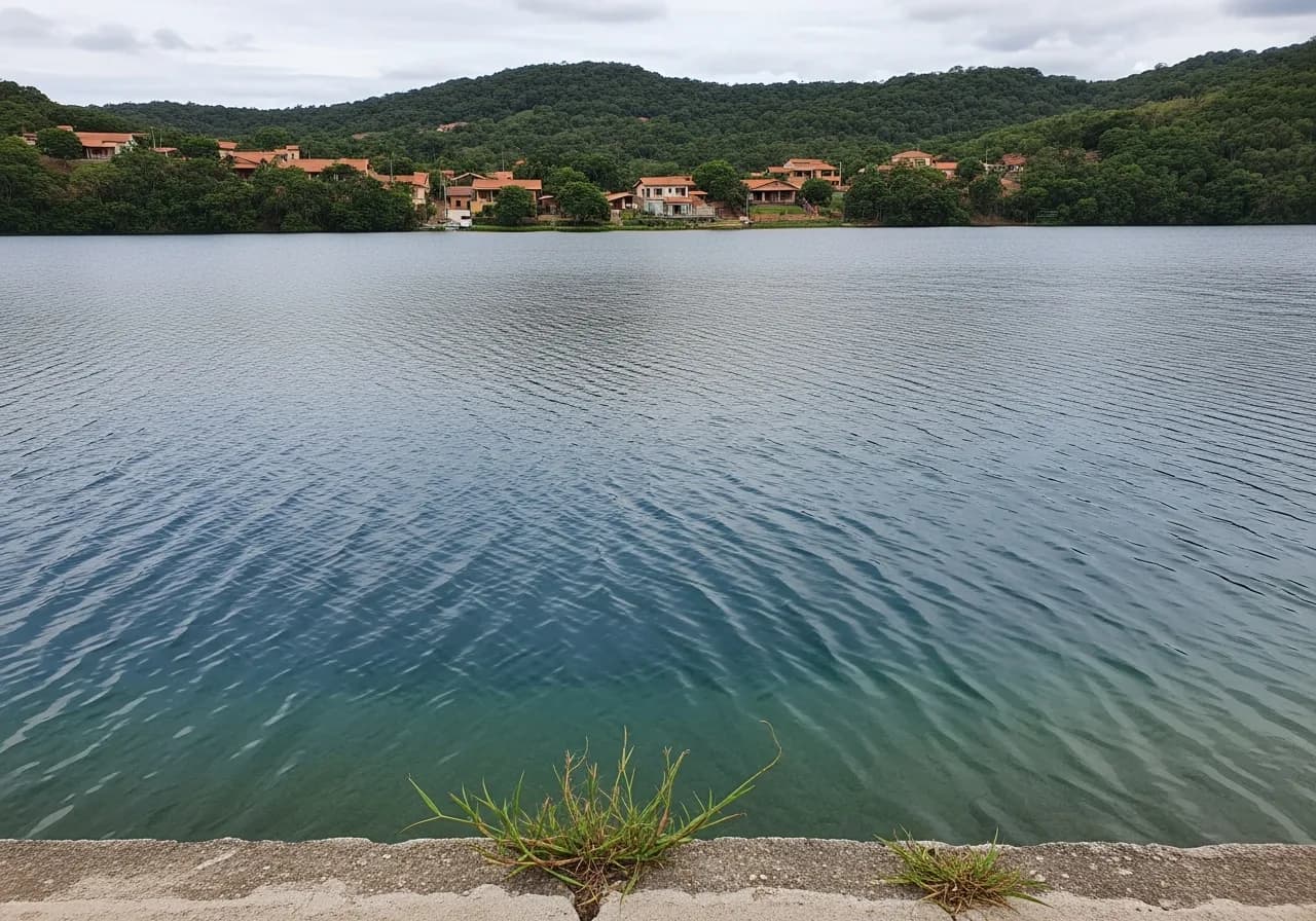 Lagoa após o tratamento ETE